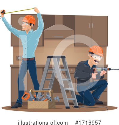 Home Improvement Clipart #1716957 by Vector Tradition SM