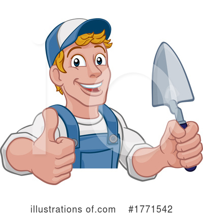 Royalty-Free (RF) Worker Clipart Illustration by AtStockIllustration - Stock Sample #1771542