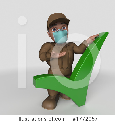 Royalty-Free (RF) Worker Clipart Illustration by KJ Pargeter - Stock Sample #1772057