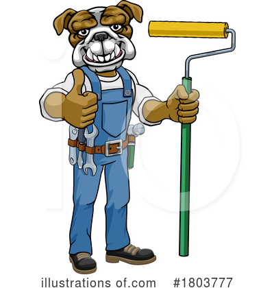 Handy Man Clipart #1803777 by AtStockIllustration