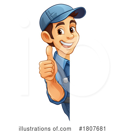 Electrician Clipart #1807681 by AtStockIllustration
