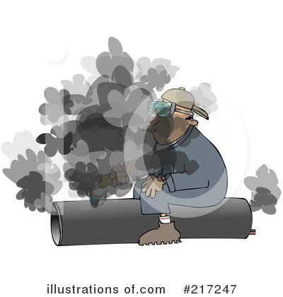 Royalty-Free (RF) Worker Clipart Illustration by djart - Stock Sample #217247