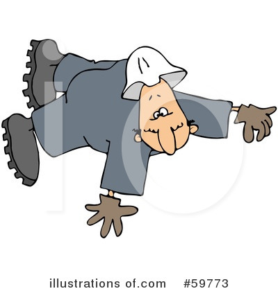 Royalty-Free (RF) Worker Clipart Illustration by djart - Stock Sample #59773