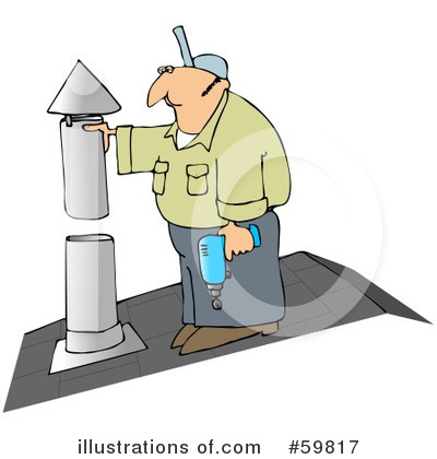 Royalty-Free (RF) Worker Clipart Illustration by djart - Stock Sample #59817