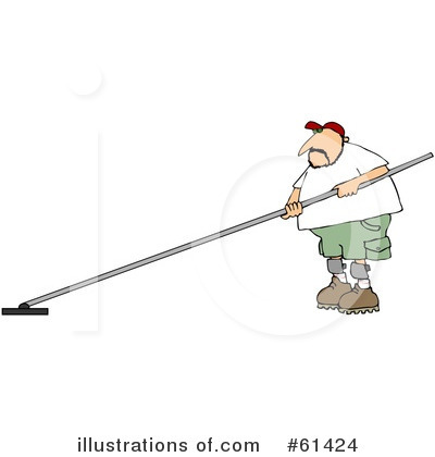 Royalty-Free (RF) Worker Clipart Illustration by djart - Stock Sample #61424