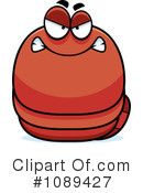 Worm Clipart #1089427 by Cory Thoman