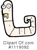 Worm Clipart #1119092 by lineartestpilot