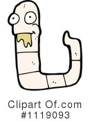 Worm Clipart #1119093 by lineartestpilot