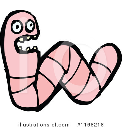 Royalty-Free (RF) Worm Clipart Illustration by lineartestpilot - Stock Sample #1168218