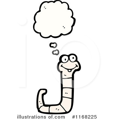 Royalty-Free (RF) Worm Clipart Illustration by lineartestpilot - Stock Sample #1168225