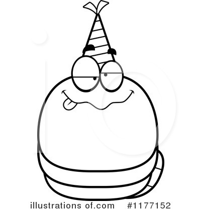 Royalty-Free (RF) Worm Clipart Illustration by Cory Thoman - Stock Sample #1177152