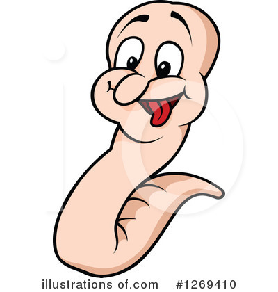 Royalty-Free (RF) Worm Clipart Illustration by dero - Stock Sample #1269410