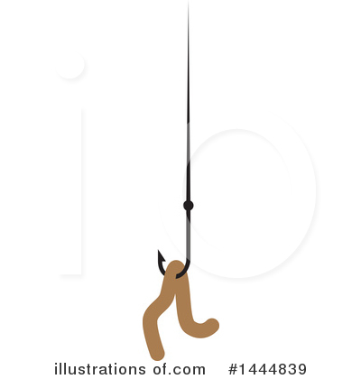 Fishing Hook Clipart #1444839 by ColorMagic