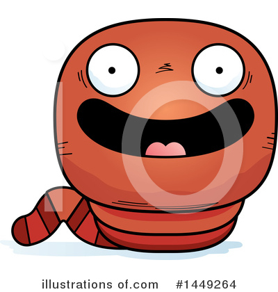 Earthworm Clipart #1449264 by Cory Thoman