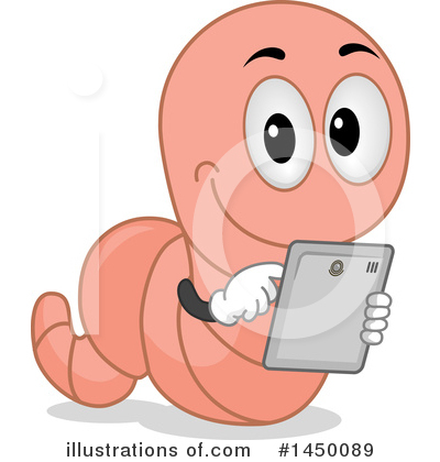 Royalty-Free (RF) Worm Clipart Illustration by BNP Design Studio - Stock Sample #1450089