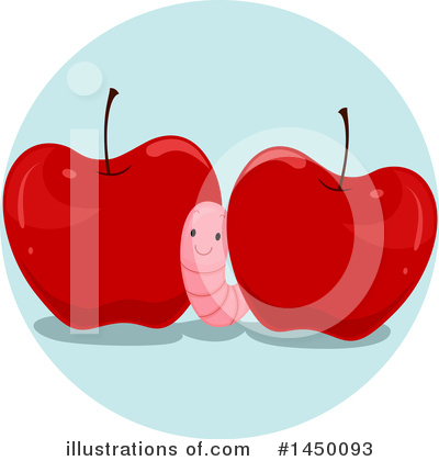 Royalty-Free (RF) Worm Clipart Illustration by BNP Design Studio - Stock Sample #1450093