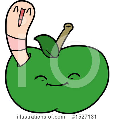 Royalty-Free (RF) Worm Clipart Illustration by lineartestpilot - Stock Sample #1527131
