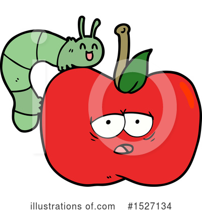 Royalty-Free (RF) Worm Clipart Illustration by lineartestpilot - Stock Sample #1527134