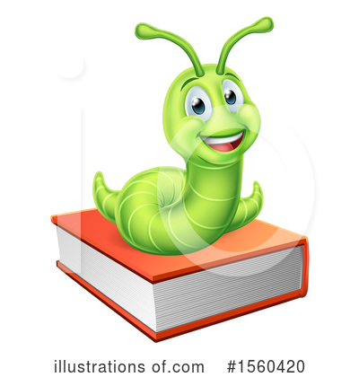 Royalty-Free (RF) Worm Clipart Illustration by AtStockIllustration - Stock Sample #1560420