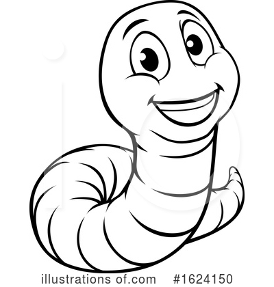 Royalty-Free (RF) Worm Clipart Illustration by AtStockIllustration - Stock Sample #1624150
