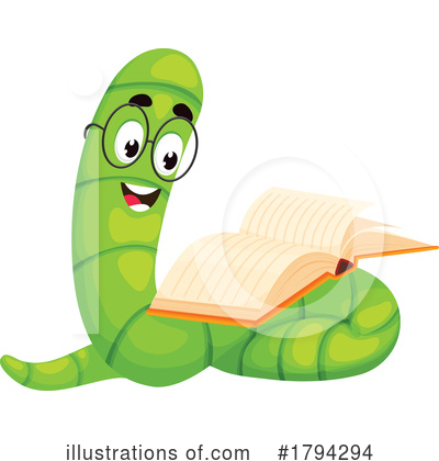 Royalty-Free (RF) Worm Clipart Illustration by Vector Tradition SM - Stock Sample #1794294