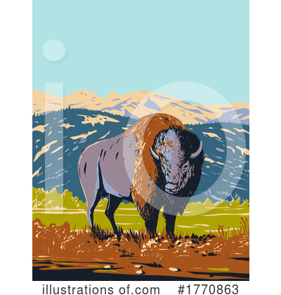 Yellowstone Clipart #1770863 by patrimonio