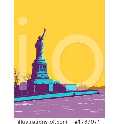 Statue Of Liberty Clipart #1787071 by patrimonio