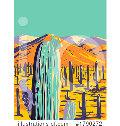 Saguaro Clipart #1790272 by patrimonio