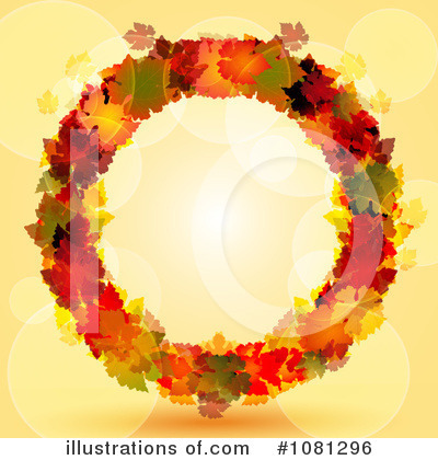 Royalty-Free (RF) Wreath Clipart Illustration by elaineitalia - Stock Sample #1081296