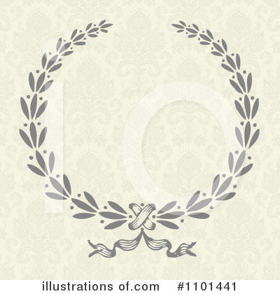 Royalty-Free (RF) Wreath Clipart Illustration by BestVector - Stock Sample #1101441