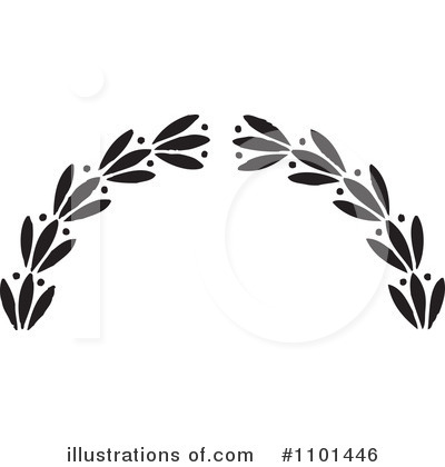 Laurel Wreath Clipart #1101446 by BestVector