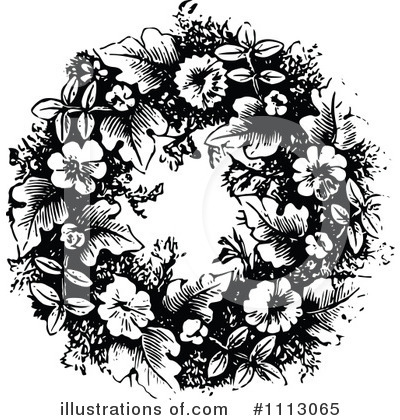 Floral Clipart #1113065 by Prawny Vintage