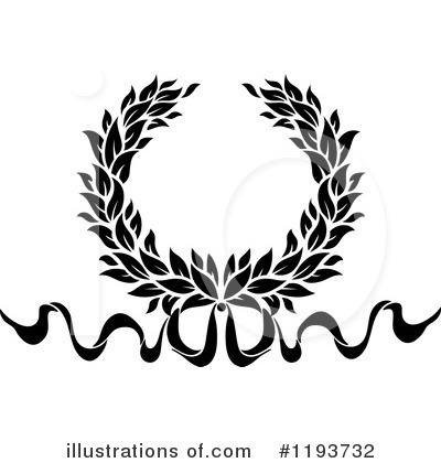 Royalty-Free (RF) Wreath Clipart Illustration by Vector Tradition SM - Stock Sample #1193732