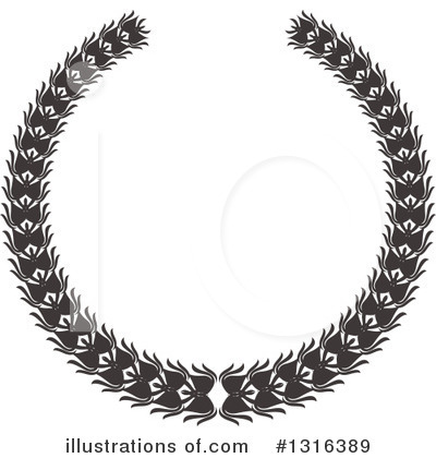 Wreath Clipart #1316389 by KJ Pargeter