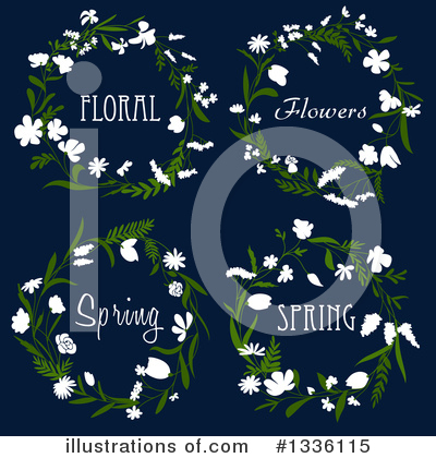 Royalty-Free (RF) Wreath Clipart Illustration by Vector Tradition SM - Stock Sample #1336115