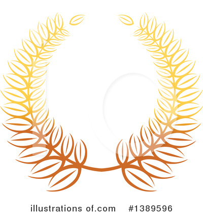Royalty-Free (RF) Wreath Clipart Illustration by Vector Tradition SM - Stock Sample #1389596