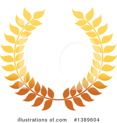 Royalty-Free (RF) Wreath Clipart Illustration by Vector Tradition SM - Stock Sample #1389604