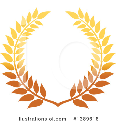 Royalty-Free (RF) Wreath Clipart Illustration by Vector Tradition SM - Stock Sample #1389618