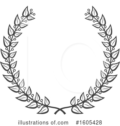 Royalty-Free (RF) Wreath Clipart Illustration by Vector Tradition SM - Stock Sample #1605428