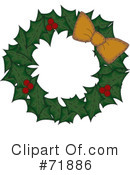 Wreath Clipart #71886 by inkgraphics
