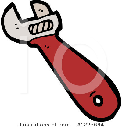 Wrench Clipart #1225664 by lineartestpilot