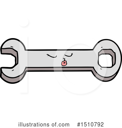 Royalty-Free (RF) Wrench Clipart Illustration by lineartestpilot - Stock Sample #1510792