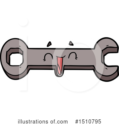 Royalty-Free (RF) Wrench Clipart Illustration by lineartestpilot - Stock Sample #1510795