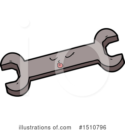 Royalty-Free (RF) Wrench Clipart Illustration by lineartestpilot - Stock Sample #1510796