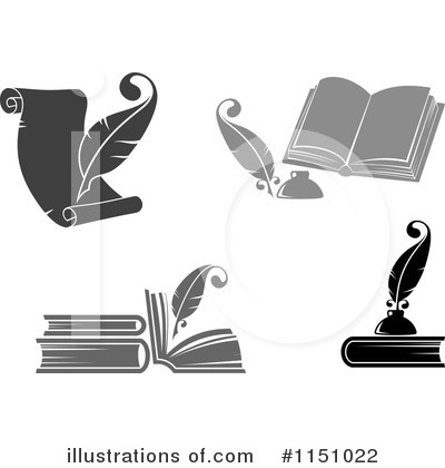Royalty-Free (RF) Writing Clipart Illustration by Vector Tradition SM - Stock Sample #1151022