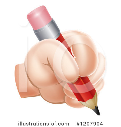 Royalty-Free (RF) Writing Clipart Illustration by AtStockIllustration - Stock Sample #1207904