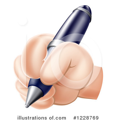Royalty-Free (RF) Writing Clipart Illustration by AtStockIllustration - Stock Sample #1228769