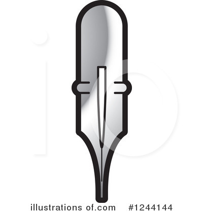 Fountain Pen Clipart #1244144 by Lal Perera