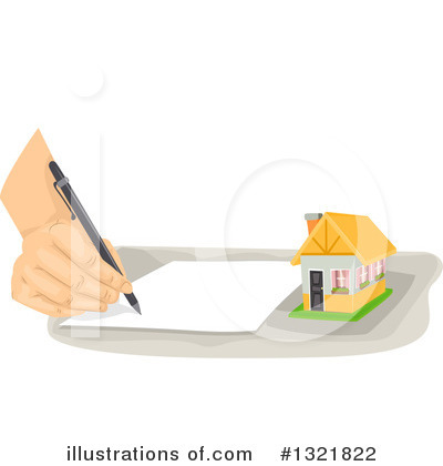 Contract Clipart #1321822 by BNP Design Studio