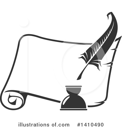 Quill Clipart #1410490 by Vector Tradition SM